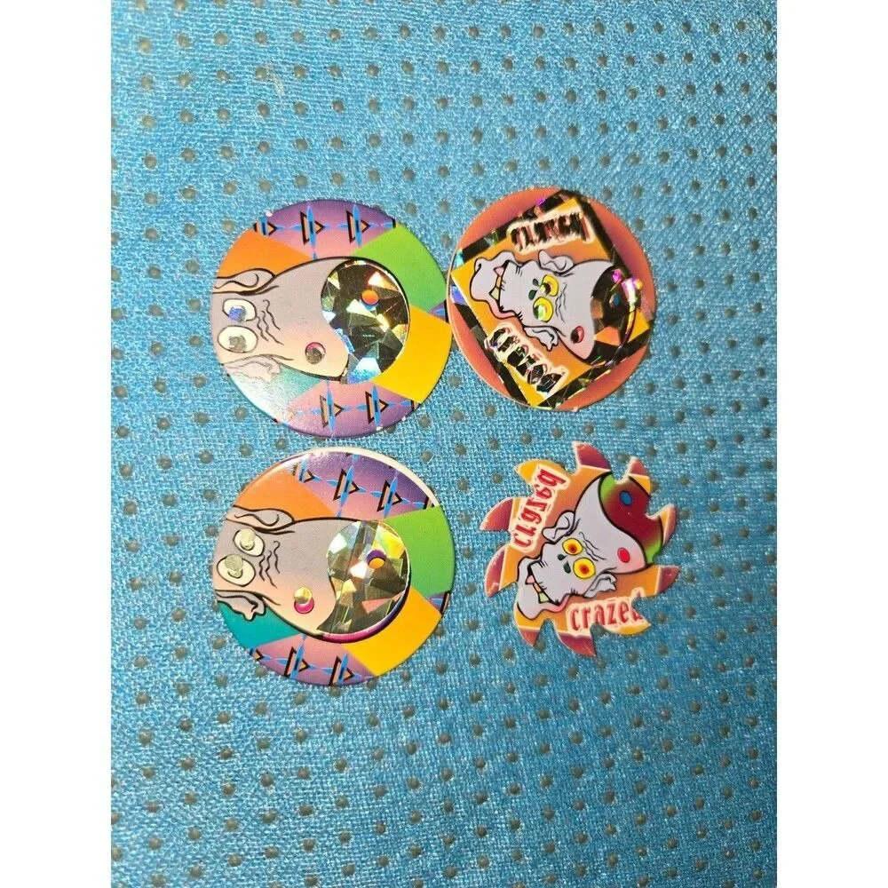 VINTAGE POG CRAZED HOLOGRAM SLAMMER BUNDLE HTF RARE